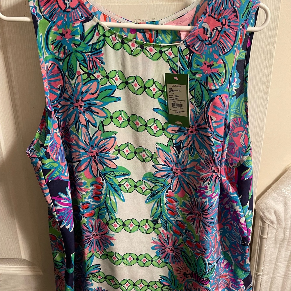 Lilly Pulitzer Silk top! Brand new!